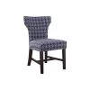 Todd Upholstered Fabric Accent Chair, Blue/White by Best Master Furniture -Inspired Home Sales Store blue white best master furniture accent chairs 623b 64 1000