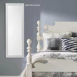 Shimmer Classic Silver Crystal Border Cheval Mirror Jewelry Armoire 57.5 in. x 18.1 in. x 14.5 in. with LED Lights by Inspired Home -Inspired Home Sales Store classic silver inspired home jewelry armoires jf36 07sr hd 77 1000