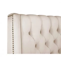 Bellanova Cream Tufted Velvet King Platform Bed by Best Master Furniture 9 Bellanova Cream Tufted Velvet King Platform Bed by Best Master Furniture -Inspired Home Sales Store cream best master furniture platform beds b1930vcrek c3 1000