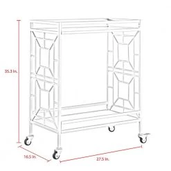 Inspired Home Sales Store -Inspired Home Sales Store gold white inspired home bar carts bc124 25wg hd 1d 1000