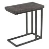 Caravan 25 in. Gray Magnesium Metal Side Table by Best Master Furniture -Inspired Home Sales Store gray best master furniture end side tables yft4 64 1000
