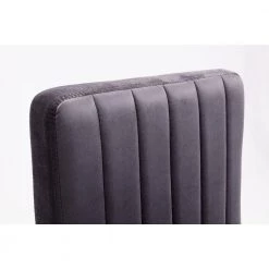 Yucca 38.5 in. H - 46.5 in. H Gray/Gold Adjustable Velvet Swivel Bar Stools (Set of 2) by Best Master Furniture -Inspired Home Sales Store gray gold best master furniture bar stools yk9175gg c3 1000