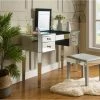 Virgil Mirrored Vanity Table with LED Light and 4-Drawers Lift-Up Top by Inspired Home -Inspired Home Sales Store mirrored inspired home makeup vanities jf98 07nc hd 64 1000