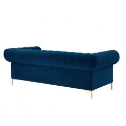 Journie Collection 38.5 in. Wide Flared Arms Velvet Upholstery Traditional Straight Shaped Button Tufted Sofa in Blue by Inspired Home 14 Journie Collection 38.5 in. Wide Flared Arms Velvet Upholstery Traditional Straight Shaped Button Tufted Sofa in Blue by Inspired Home -Inspired Home Sales Store navy inspired home sofas couches sa310 02ny hd 1f 1000
