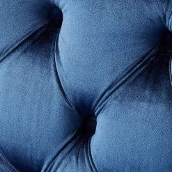 Olivia Velvet Club Arm Chair Navy Button Tufted Nailhead Trim Metal Y-Leg by Inspired Home 13 Olivia Velvet Club Arm Chair Navy Button Tufted Nailhead Trim Metal Y-Leg by Inspired Home -Inspired Home Sales Store navy silver velvet inspired home accent chairs cc01 02ny hd 66 1000