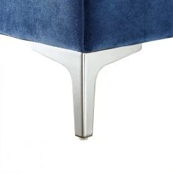 Olivia Velvet Club Arm Chair Navy Button Tufted Nailhead Trim Metal Y-Leg by Inspired Home 19 Olivia Velvet Club Arm Chair Navy Button Tufted Nailhead Trim Metal Y-Leg by Inspired Home -Inspired Home Sales Store navy silver velvet inspired home accent chairs cc01 02ny hd 76 1000