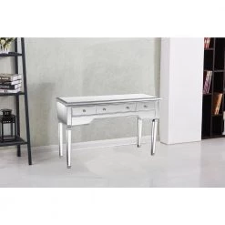 Fernando 52 in. Silver Rectangle Wood Console Table by Best Master Furniture -Inspired Home Sales Store silver best master furniture console tables fra2011ct 31 1000