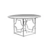 Barbosa 60 in. Modern Round Glass Dining Table Silver by Best Master Furniture -Inspired Home Sales Store silver best master furniture kitchen dining tables e53st60 64 1000