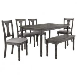 Demi 6 Pcs Dinette Set by Best Master Furniture