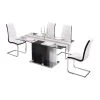 Veta 5-Piece White Rectangular Dining Set by Best Master Furniture 2 Veta 5-Piece White Rectangular Dining Set by Best Master Furniture -Inspired Home Sales Store white best master furniture dining room sets me02w5 64 1000