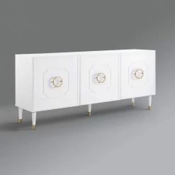 Keao White Sideboard 3-Doors by Inspired Home -Inspired Home Sales Store white inspired home sideboards buffet tables sd103 09wg3 hd 76 1000