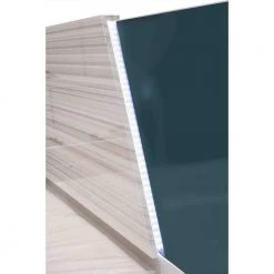 Manchester Modern Zebra Grey King Platform Bed by Best Master Furniture -Inspired Home Sales Store zebra grey best master furniture platform beds mancwek c3 1000